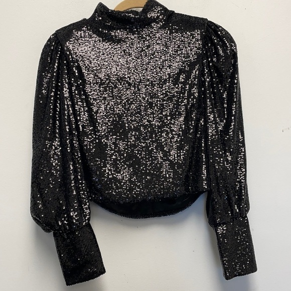 A.L.C. Margaret sequin top - Picture 4 of 9